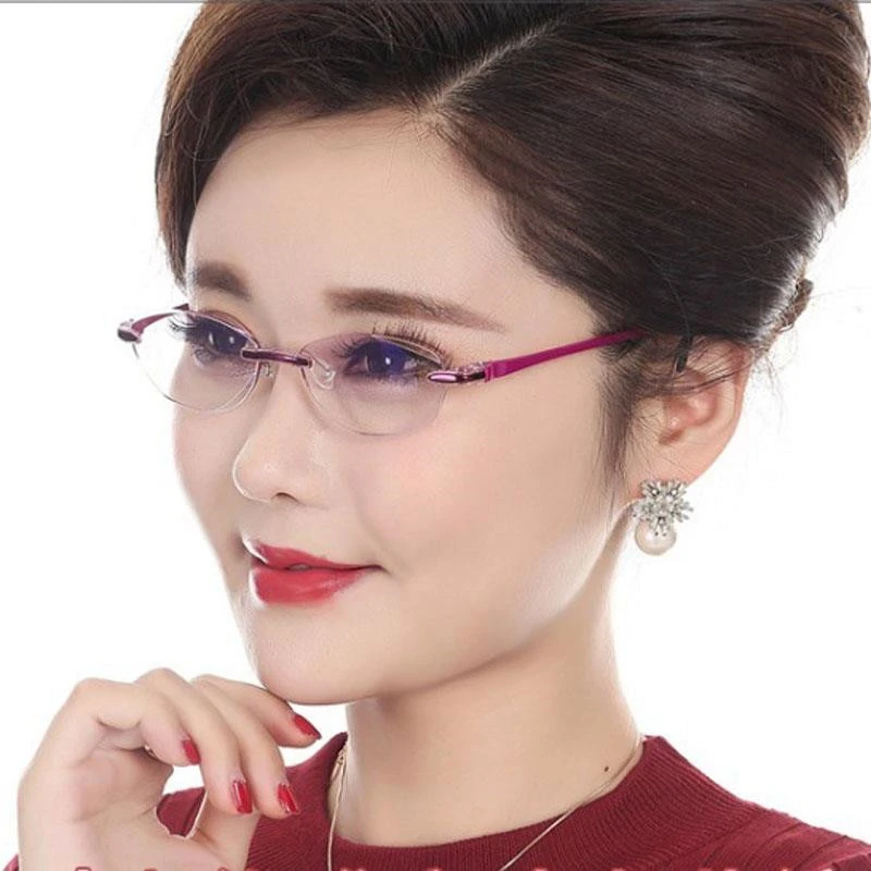 老花眼镜防蓝光超轻高清女老花眼镜男老花镜气质便携中老年时尚