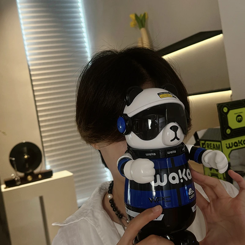 儿童保温杯吸管水杯男童女童夏季水壶学生 40802XM