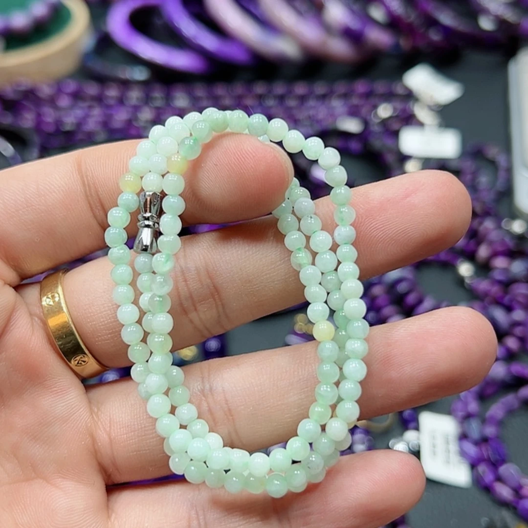 【闪购商品】翡翠项链未镶嵌