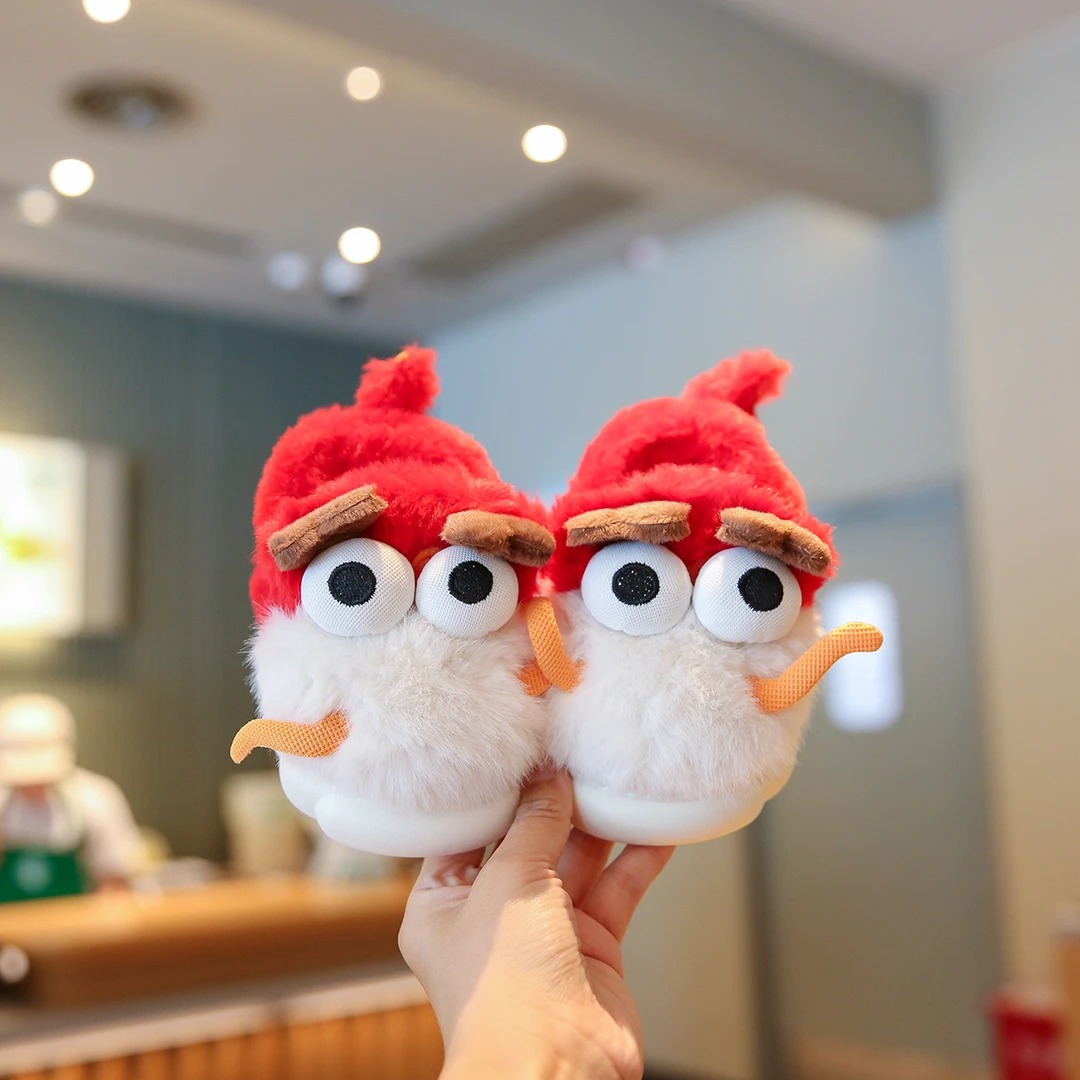 Sportmern男童拖鞋婴幼儿防滑棉拖鞋儿童保暖家居室内鞋女宝宝鞋