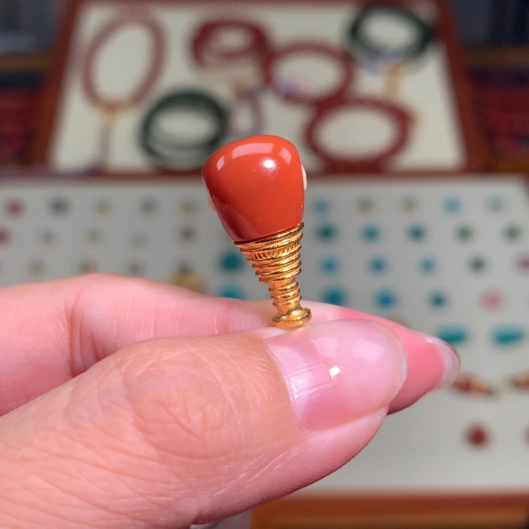 南红玛瑙颈饰未镶嵌