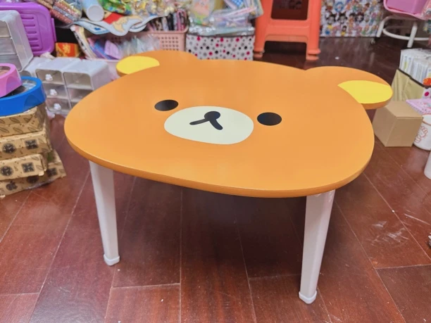 轻松熊卡通电脑桌床上电脑桌宿舍折叠电脑桌学生懒人桌