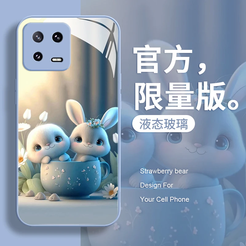 小米13手机壳新款mi13pro小米12s ultra玻璃11pro全包10s防摔卡通