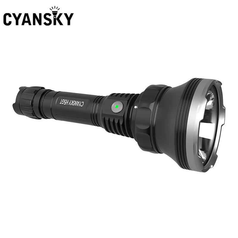 CYANSKY  H5GT搜救打野夜钓远射强光LED手电筒多光色远射手电筒