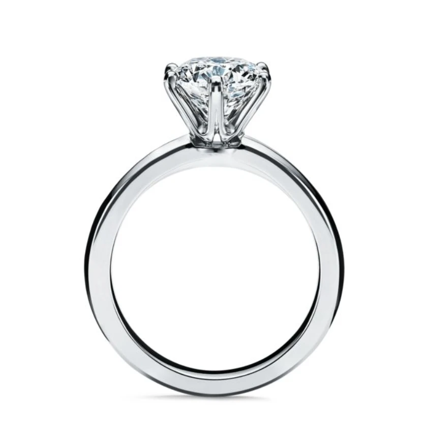 【合成/培育】T家 经典六爪 1克拉培育钻戒