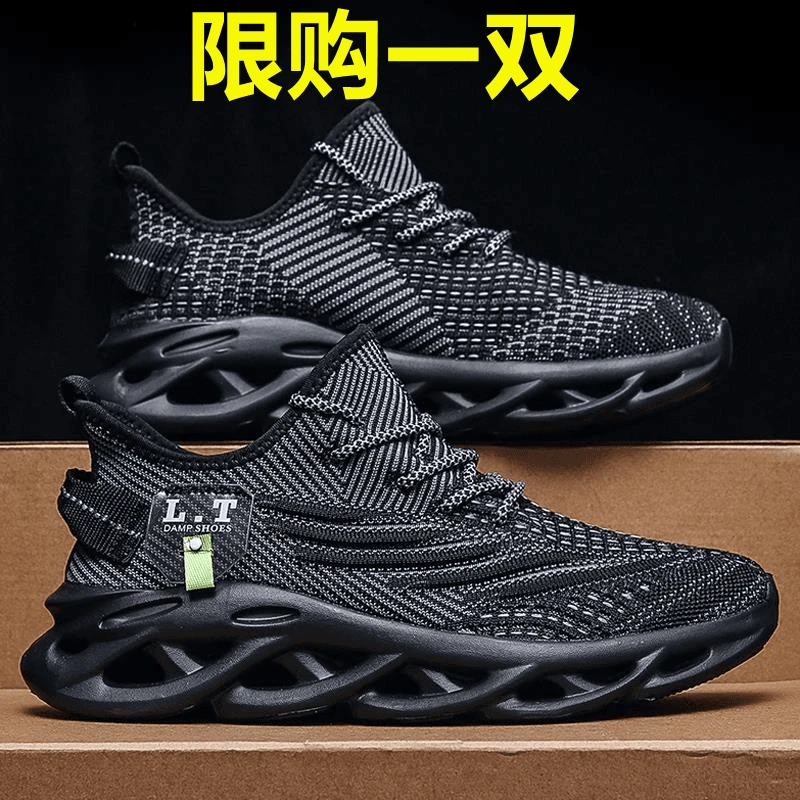 45大码46码47黑色48男鞋春秋百搭运动跑步休闲透气网鞋男夏款