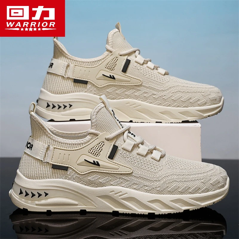回力男鞋轻便运动鞋夏季2025新款透气网面鞋子休闲软底运动潮流鞋