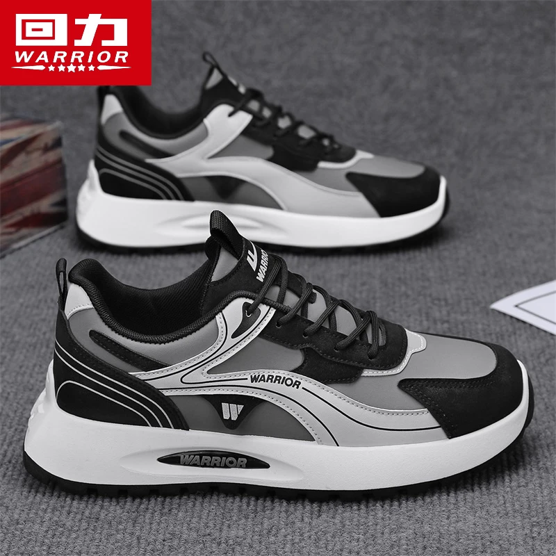 回力男鞋百搭休闲厚底阿甘潮鞋夏季2025新款跑步运动增高老爹鞋