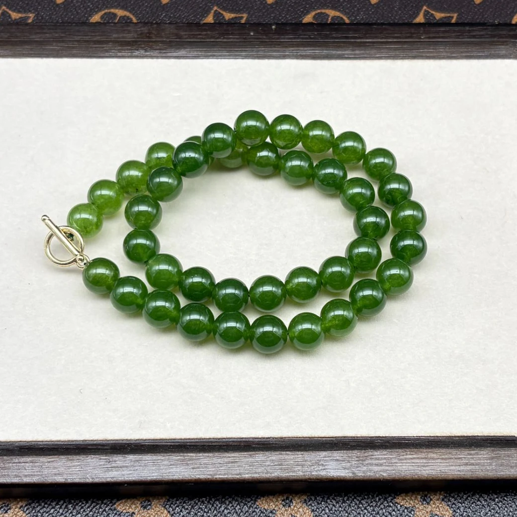 S116 苹果绿妈妈链12mm(多样性发其一)