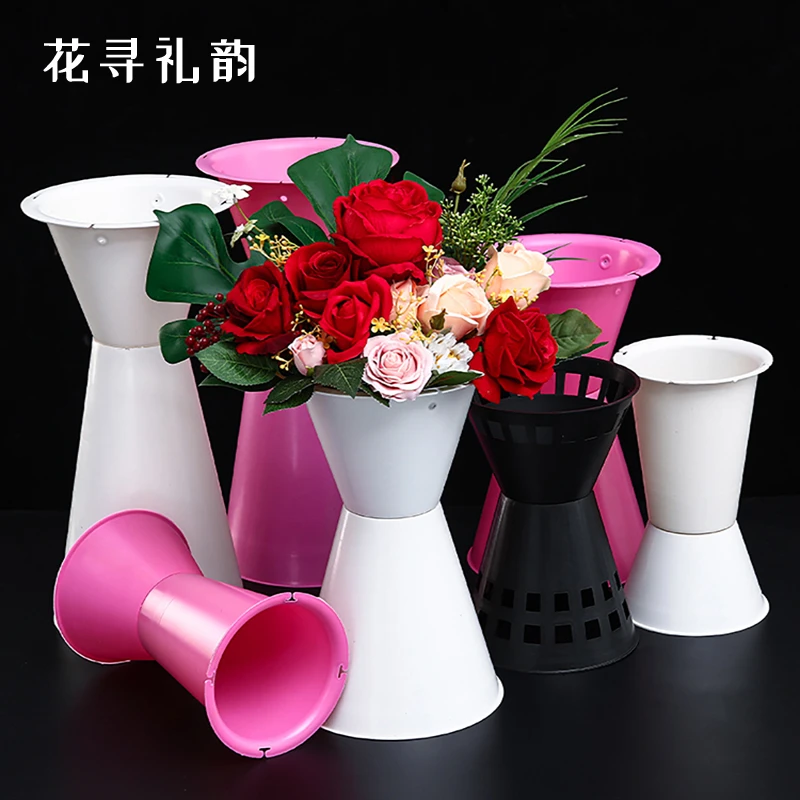【花执】包花神器插花包内胆花束底座箭筒剑桶鲜花包装材料花托固定