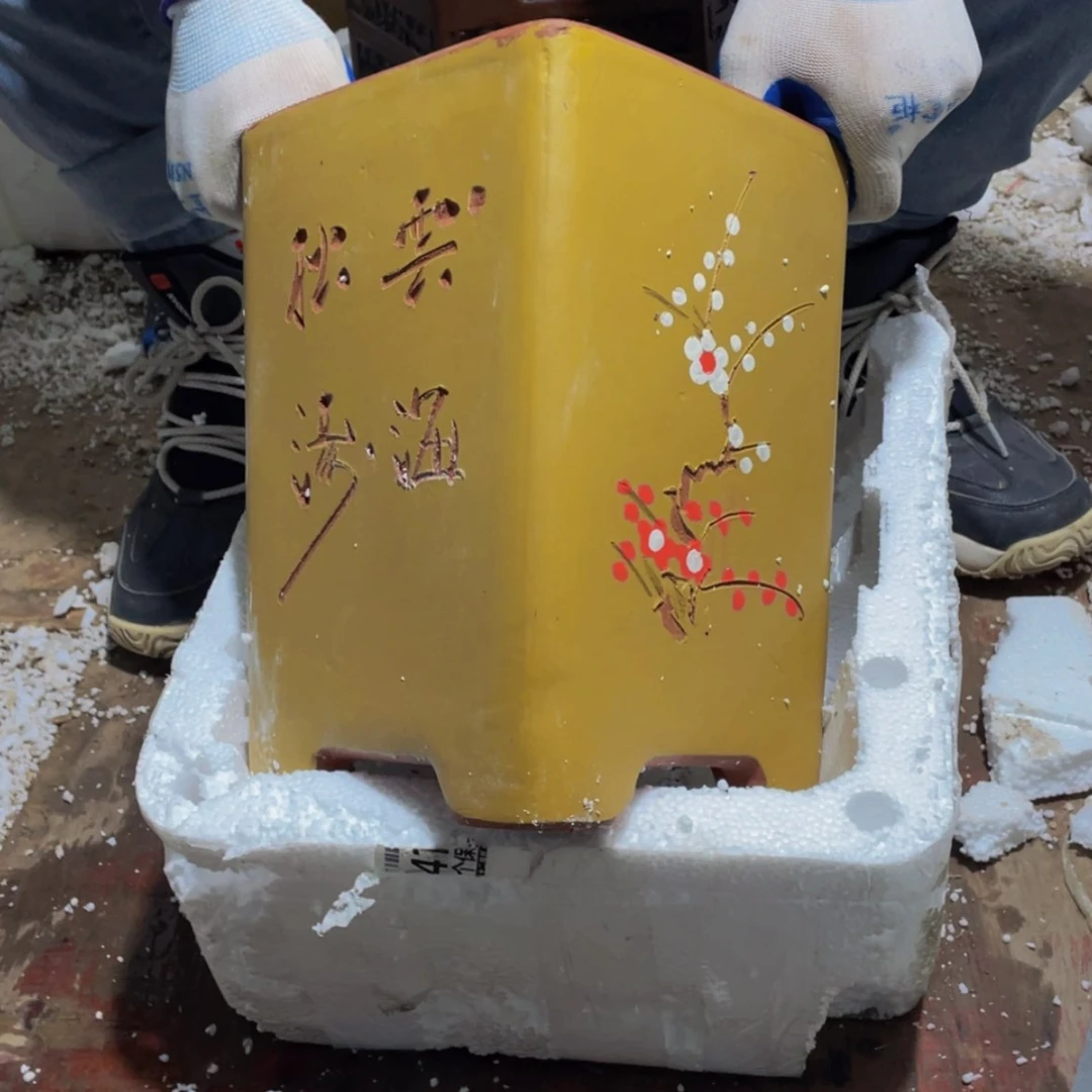 【闪购商品】紫砂花盆口18高27