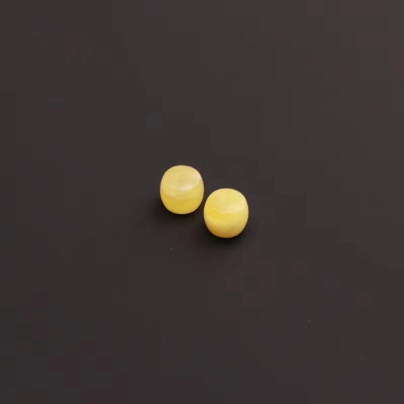 G0103  高品俄料原矿蜜蜡直切单珠文玩配饰