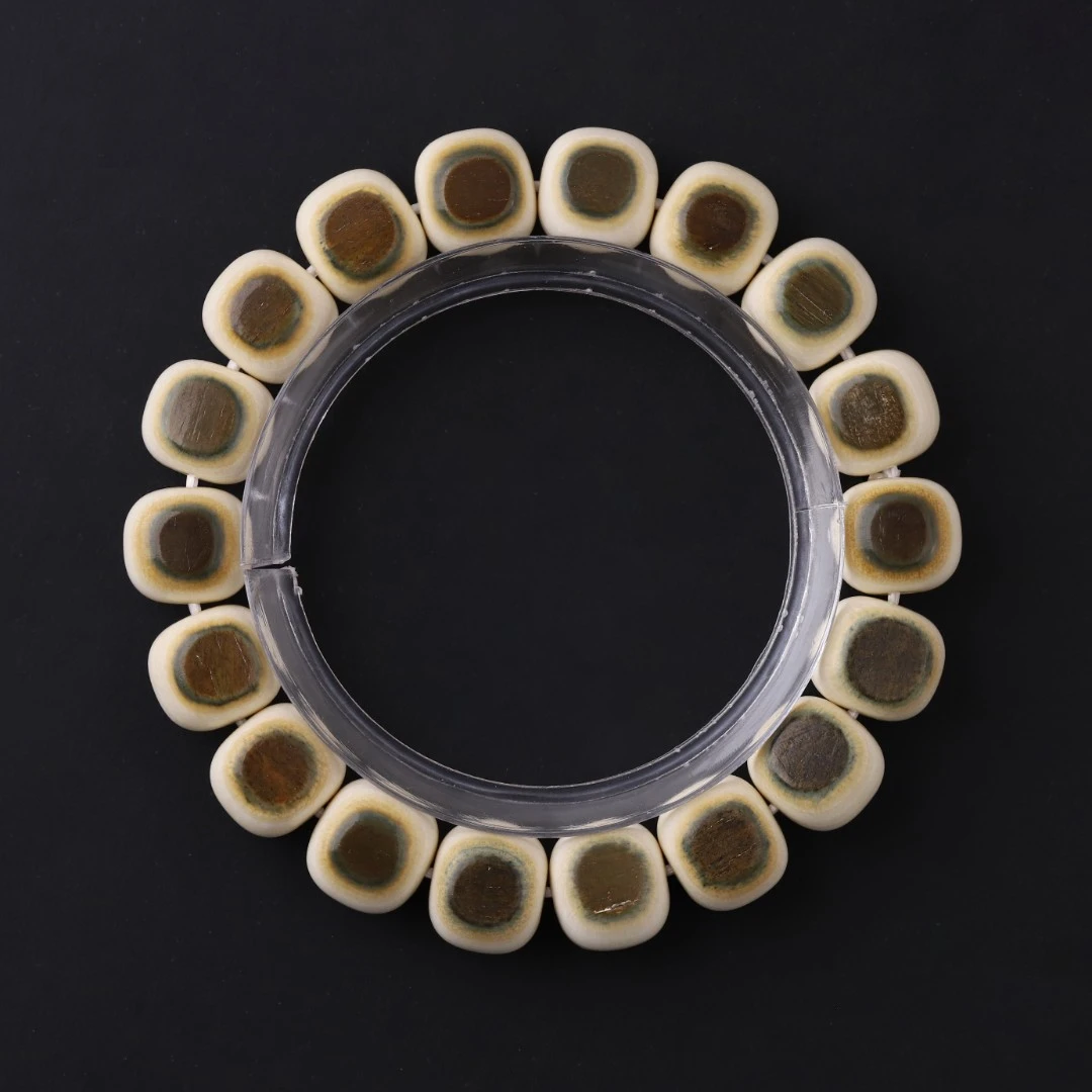 M0227 定制平眼猛犸单圈老型文玩手串男女配饰