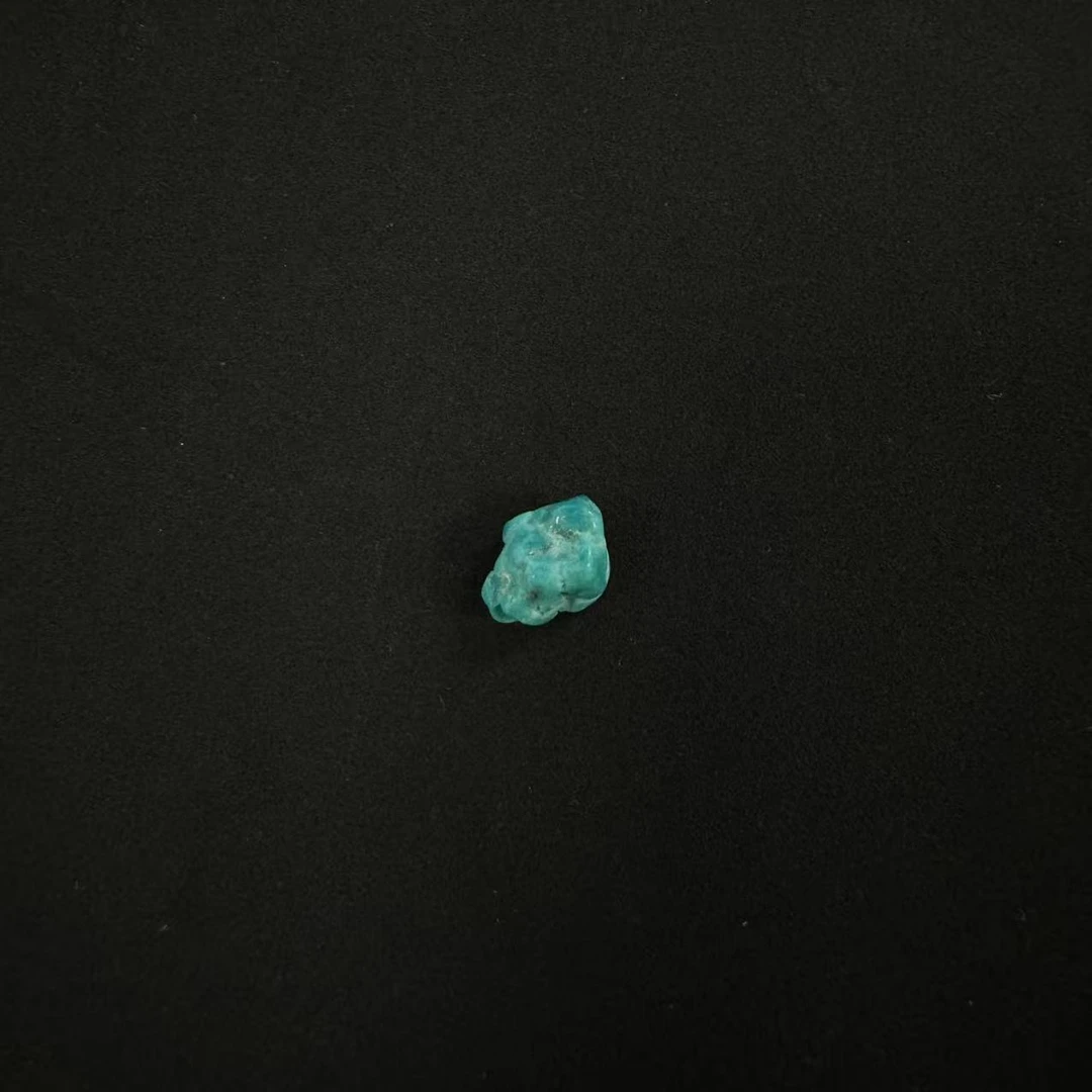 S1628 绿松原石随形侧挂背云时尚DIY文玩饰品