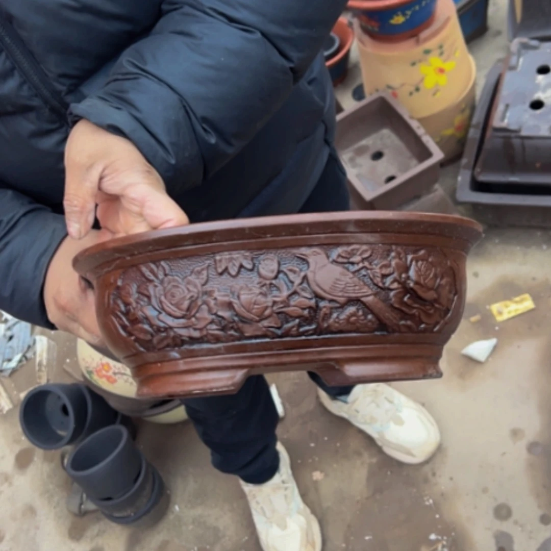 【闪购商品】紫砂花盆