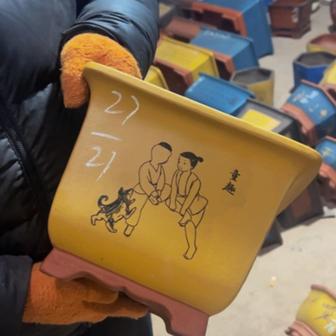 【闪购商品】紫砂花盆