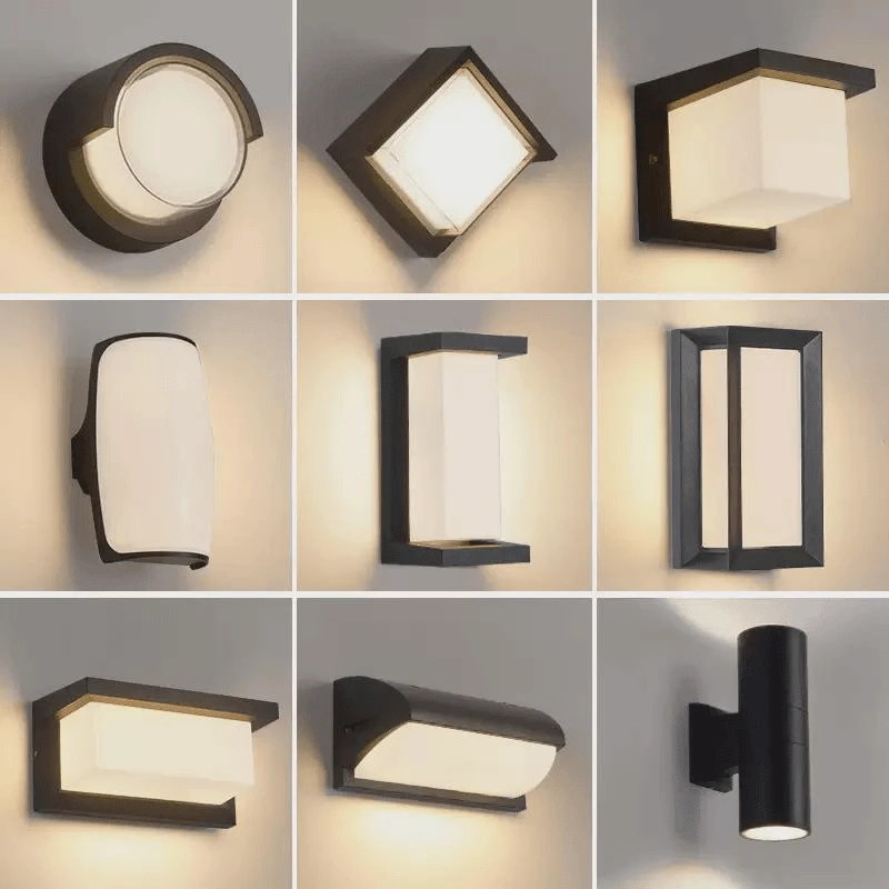 户外防水壁灯led超亮室外过道围墙阳台别墅花园庭院入户大门墙灯