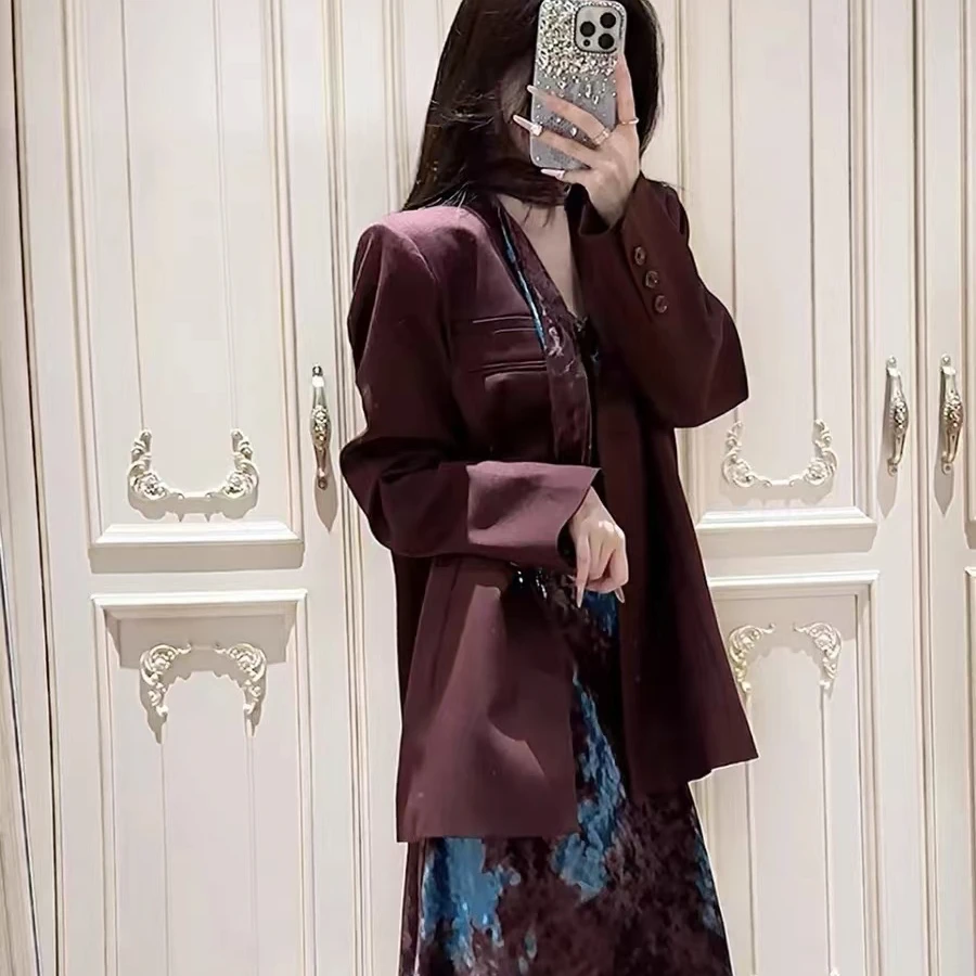 【Zy】-西西里蓝法式高级感复古性感显瘦修身轻奢气质收腰女连衣裙