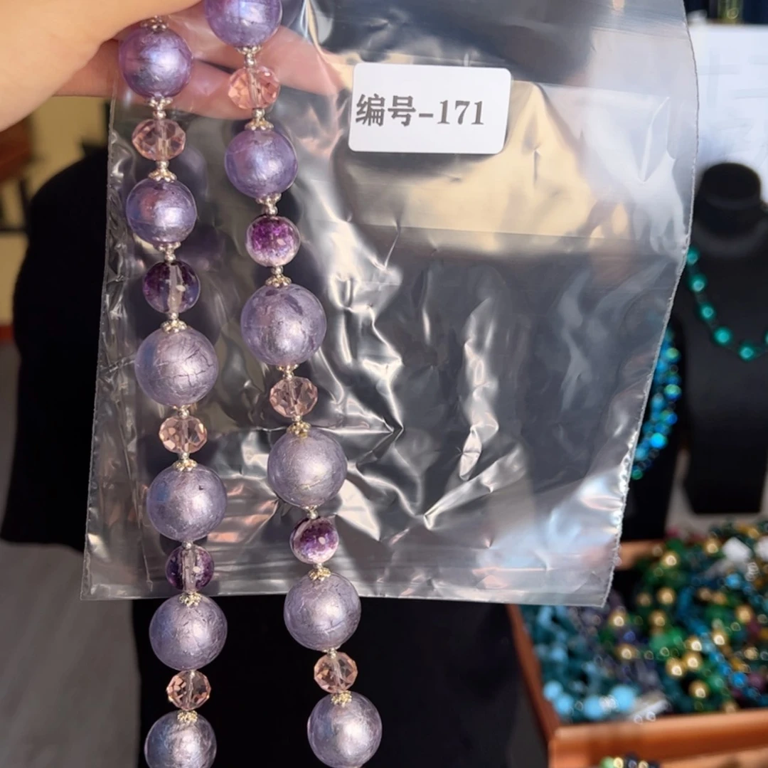 【闪购商品】琉璃颈饰薇*酱171