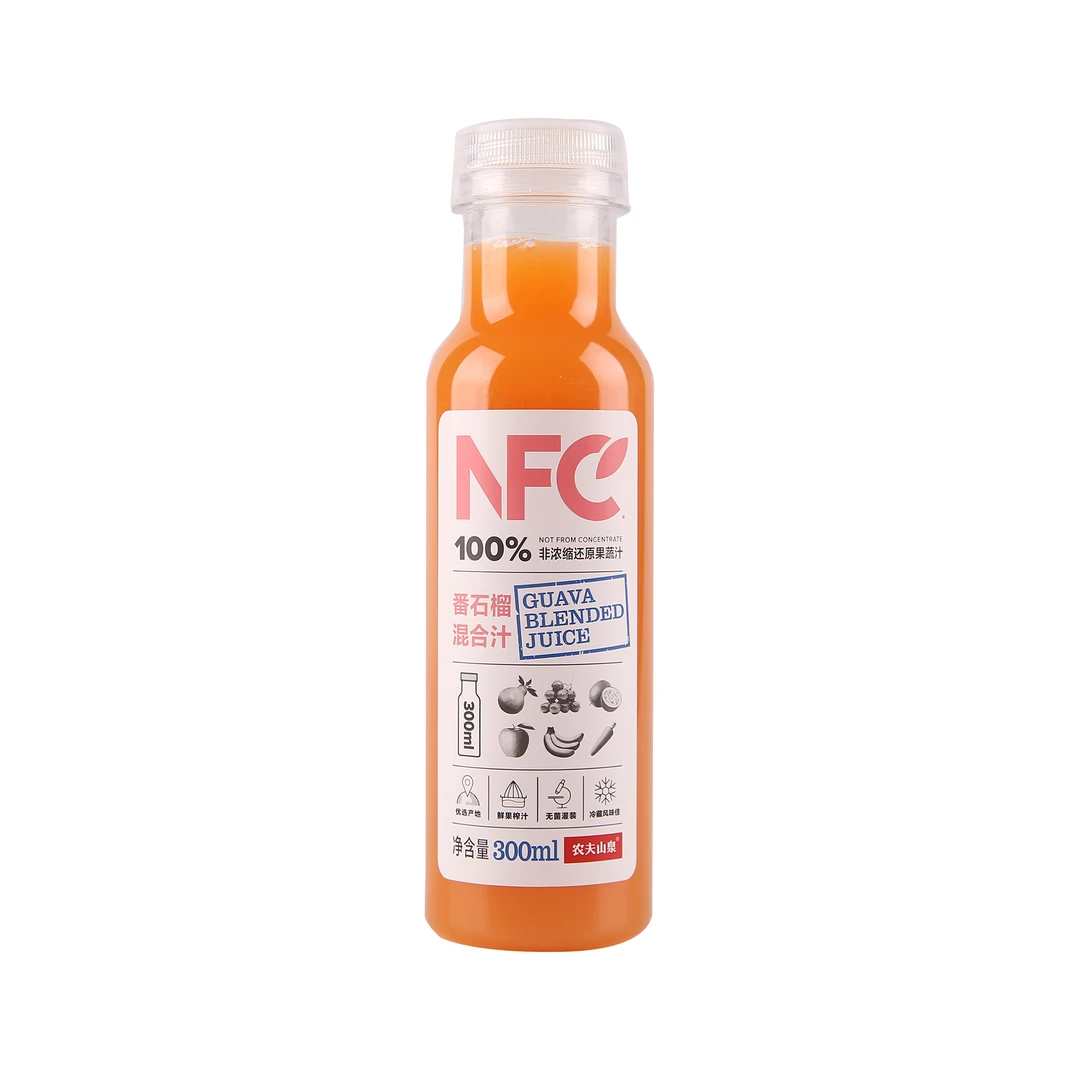 NFC NFC番石榴混合汁 100%鲜榨纯果汁  300mL 下午茶早餐搭配