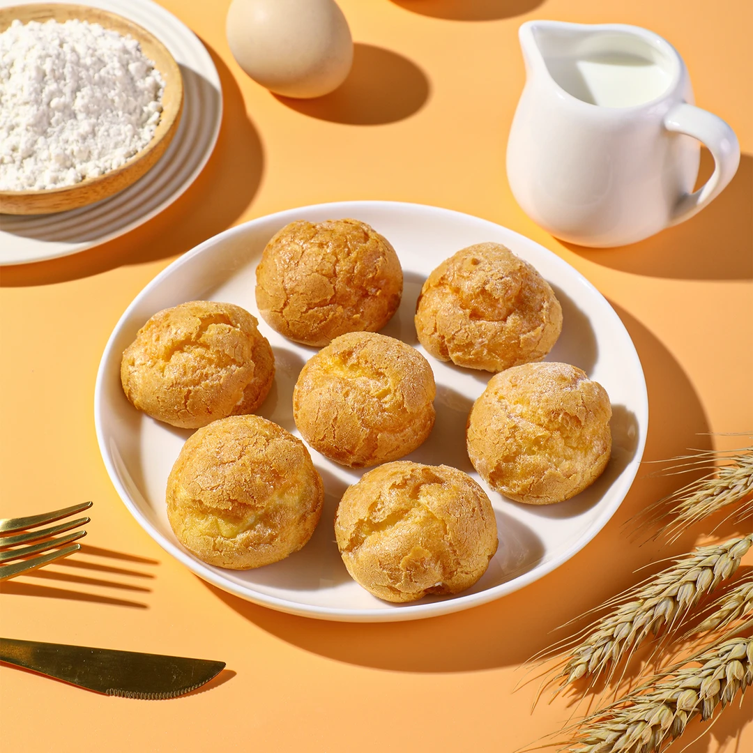 沃集鲜 奶油泡芙 动物奶油 12粒/盒