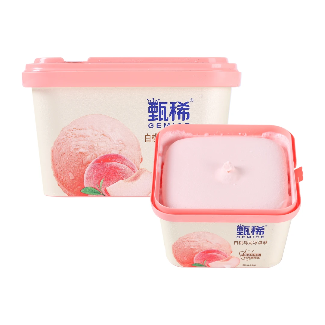 GEMICE/甄稀 白桃乌龙冰淇淋 270g/杯雪糕小时达同城配送 沃尔玛小时达 同城配送雪糕同城送雪糕同城配
