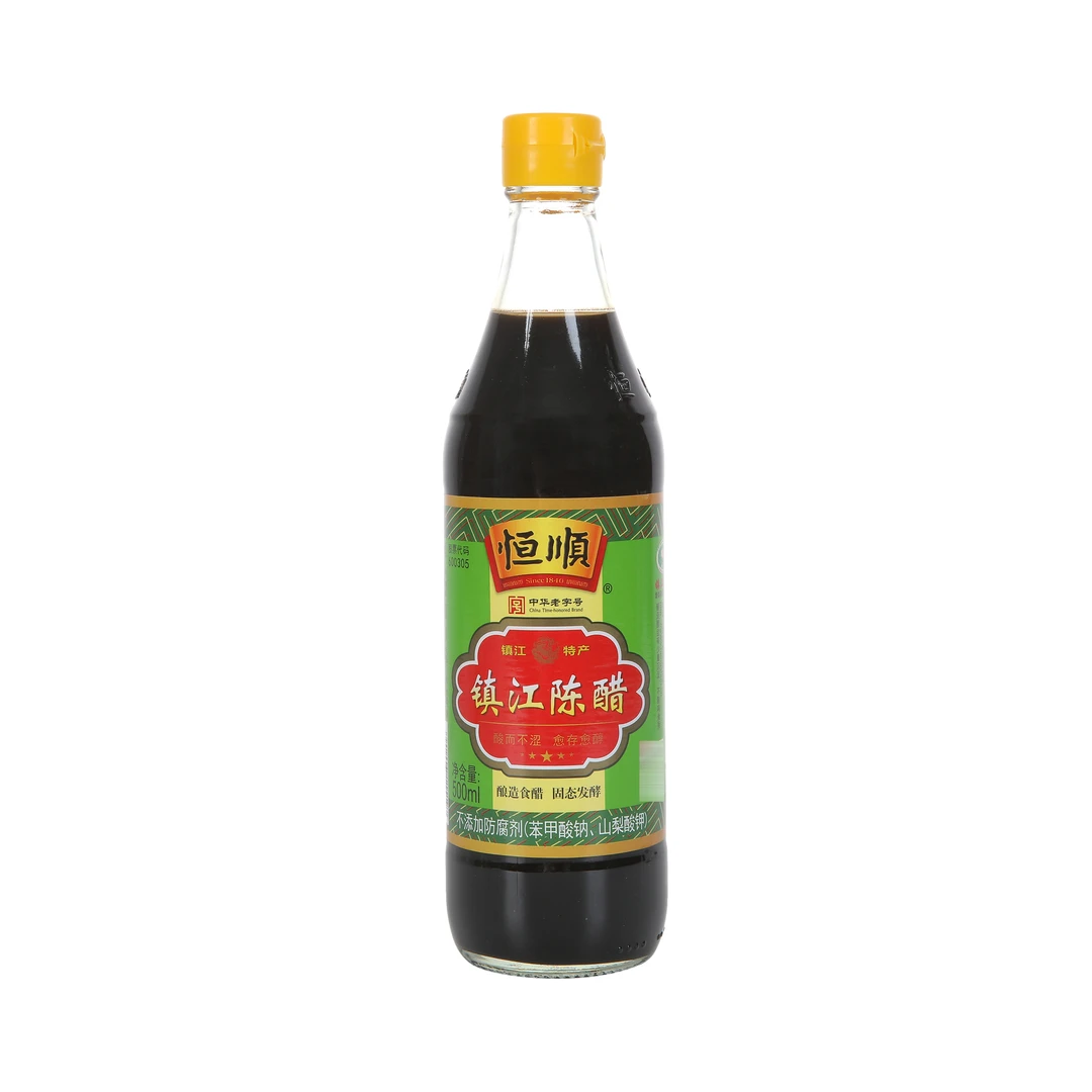 恒顺 镇江陈醋 500ml  饺子醋香醋厨房调味 沃尔玛小时达 同城配送