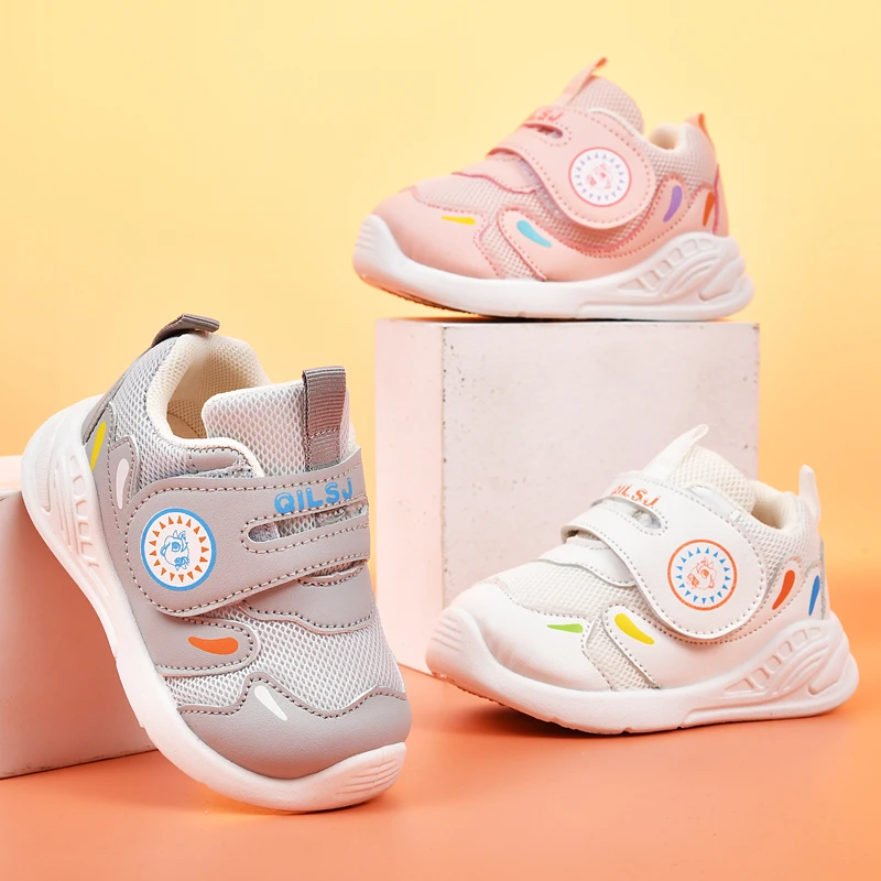 宝宝机能鞋休闲小童学步鞋女童鞋子新款透气矫正运动鞋幼儿鞋6805