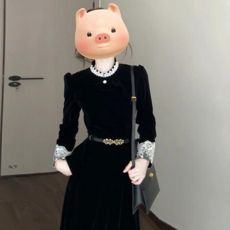 【两件套】冬季高级感韩系显瘦超好看上衣半身裙两件套装时尚2756