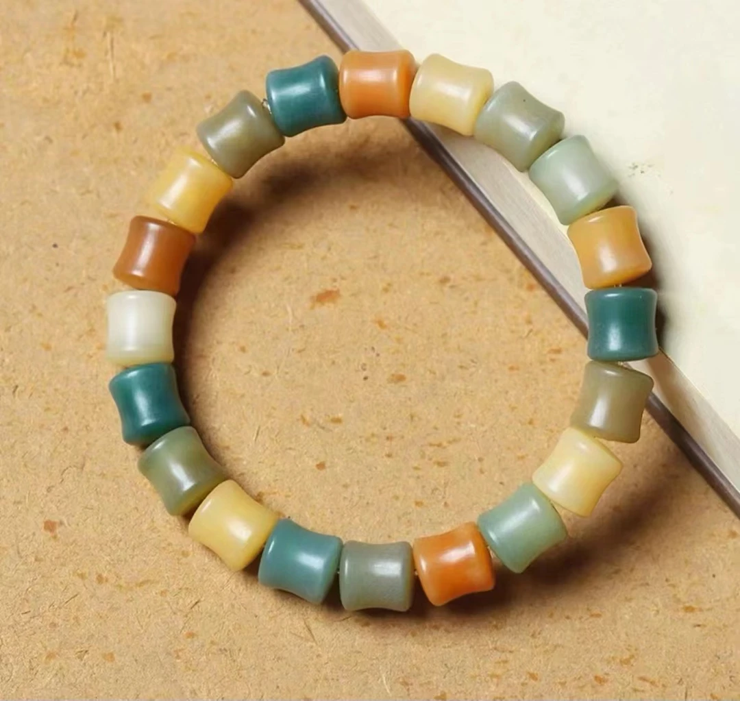 （文玩好物推荐）单圈菩提手串竹节款