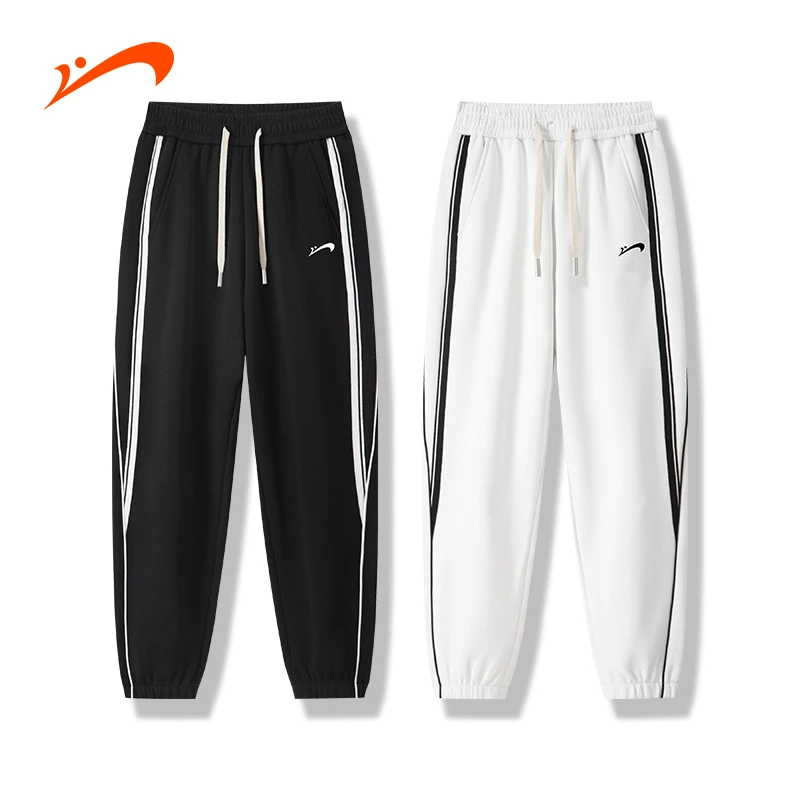 贵人鸟【秋季上新】贵人鸟时尚运动裤男宽松休闲裤卫裤百脚裤情侣款