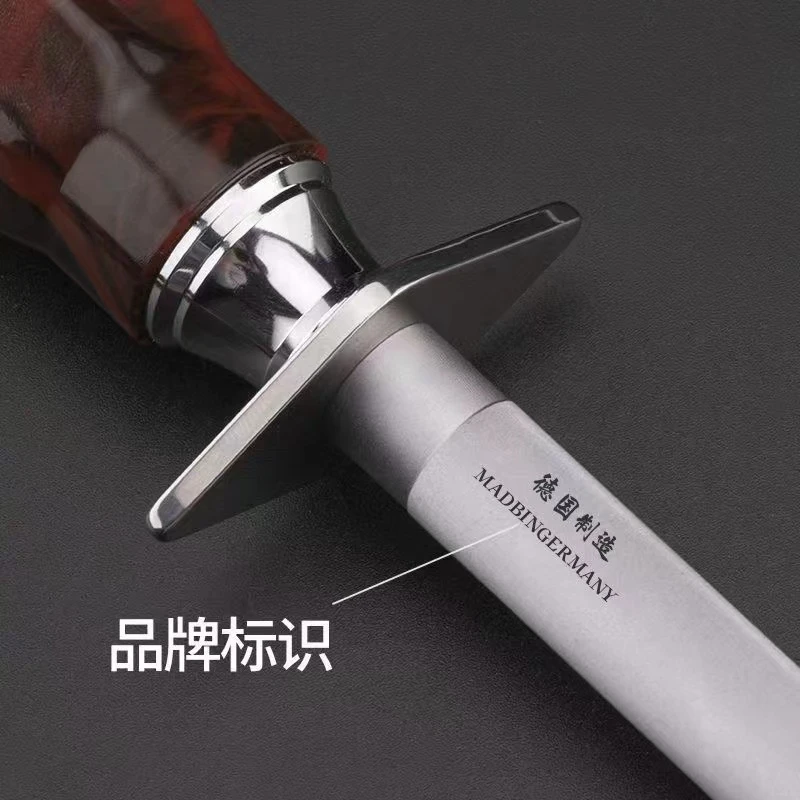 进口德国磨刀棒屠夫专用磨刀棒3000丝超细纹磨刀棍家用磨刀石特快
