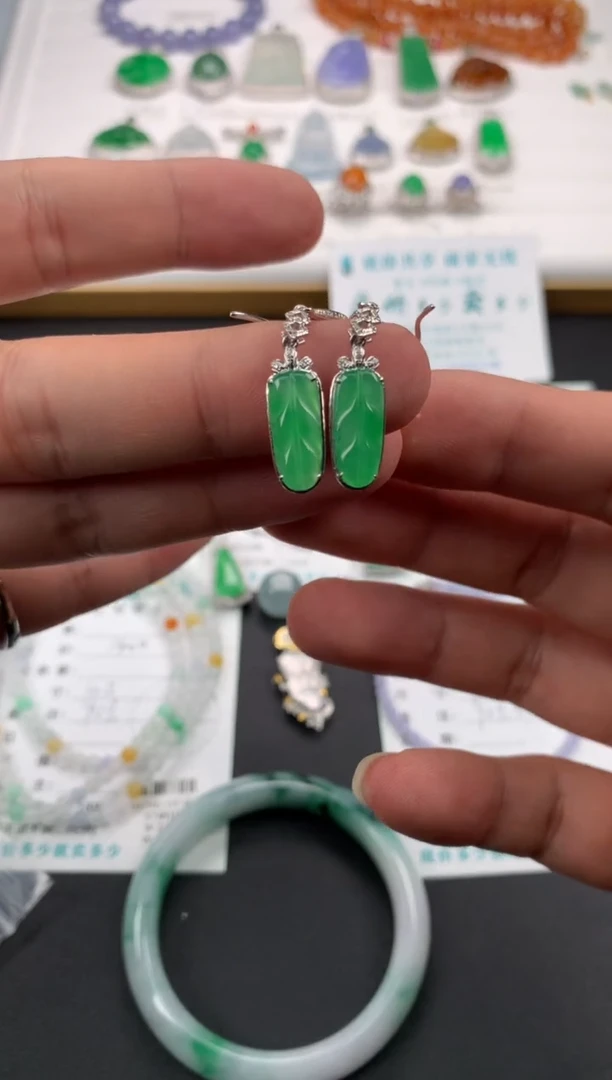 【闪购商品】定制翡翠18K金镶嵌模式推广期48小时鉴赏期