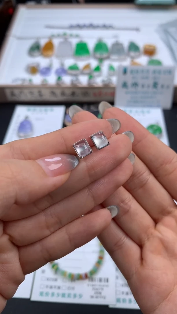 【闪购商品】定制翡翠18K金镶嵌模式推广期48小时鉴赏期