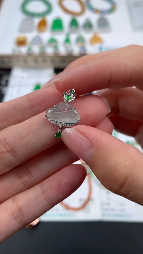 【闪购商品】定制翡翠未镶嵌模式推广期48小时鉴赏期