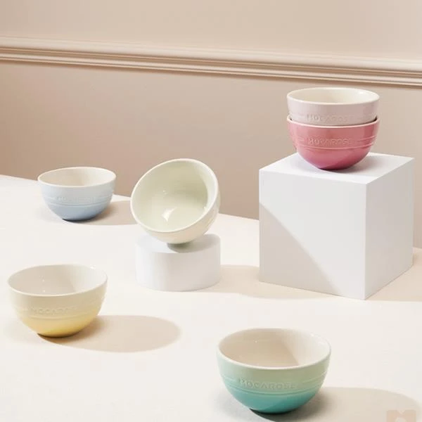 【达人专属优惠4-6个装】摩卡色高颜值主食碗轻奢吃饭碗碗盘餐具