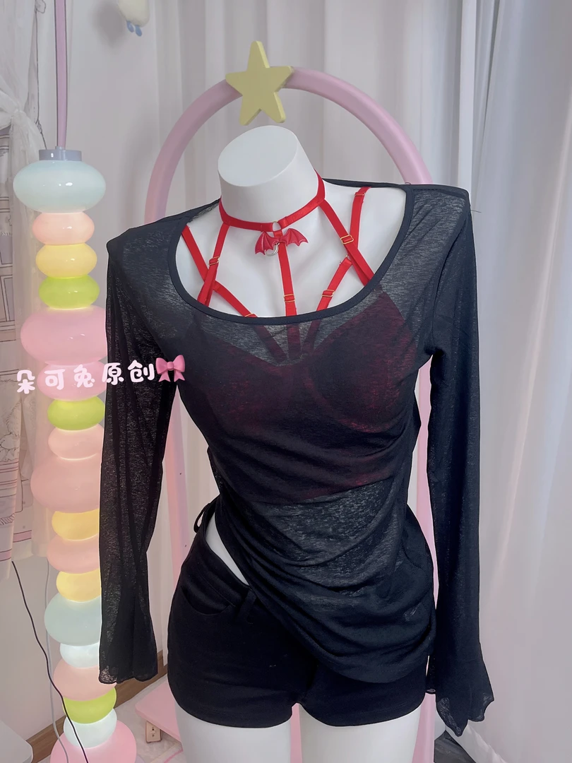 《暗夜美少女》套装，no退no换，朵可兔原创