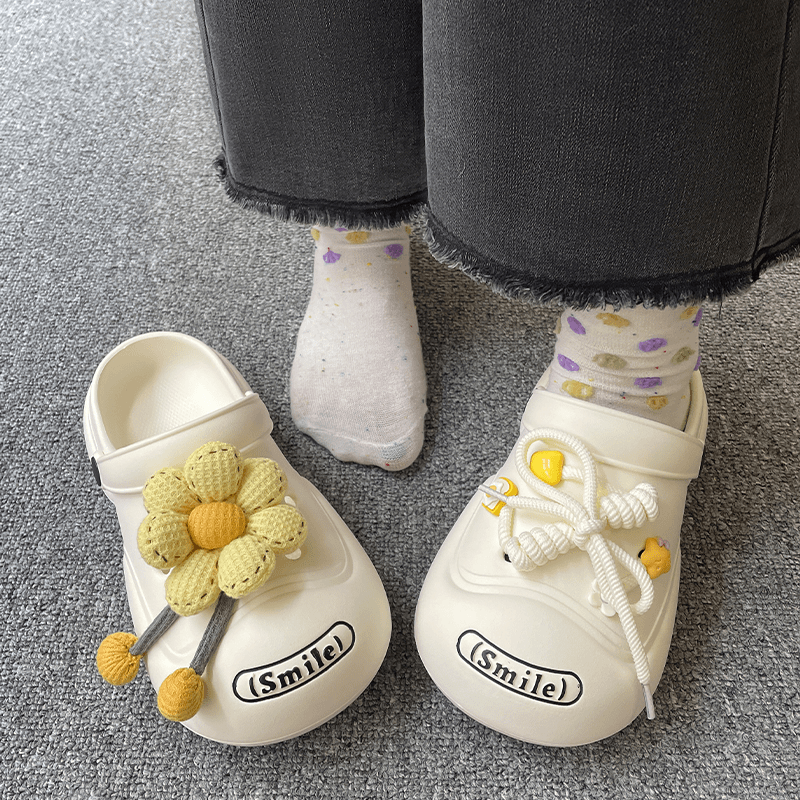 厚底洞洞鞋女款2024新款夏季外穿防滑防臭小众情侣款eva百搭拖鞋