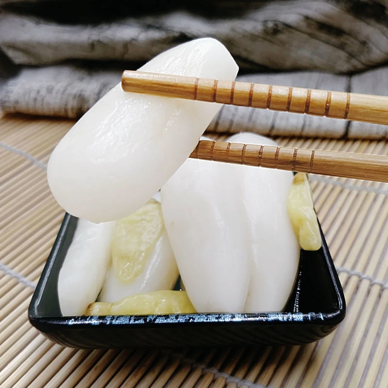 湖南水晶萝卜头泡椒山椒酸辣脆爽口开味萝卜条下饭菜泡菜散称零食