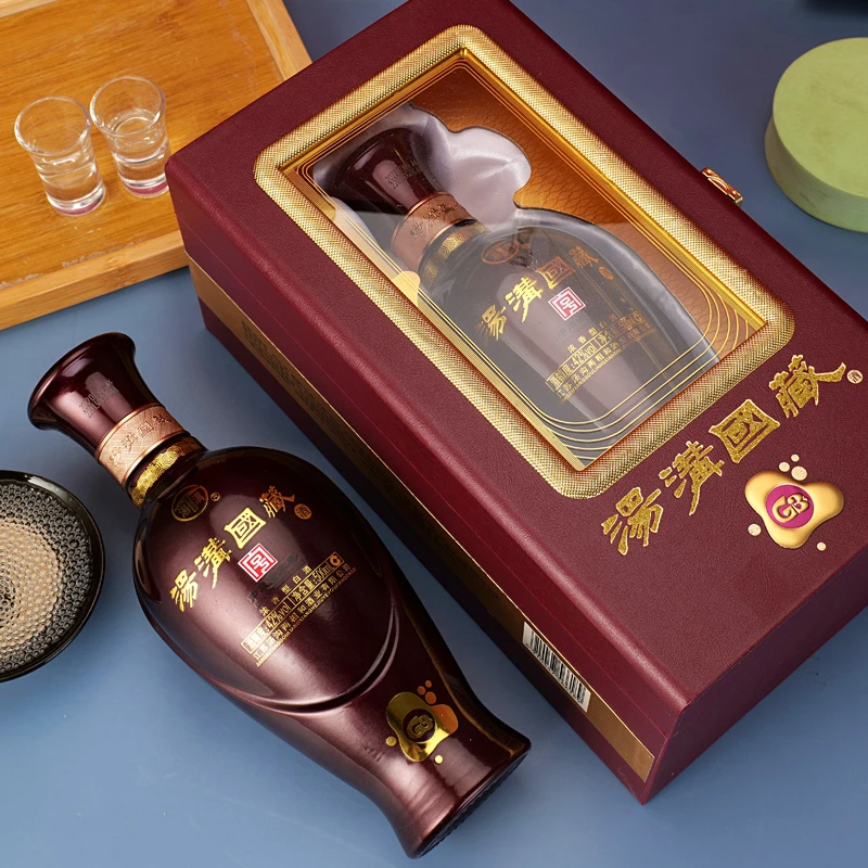 汤沟酒 国藏G3 纯粮食白酒高档商务宴请迎宾42度500ml*1瓶单瓶装