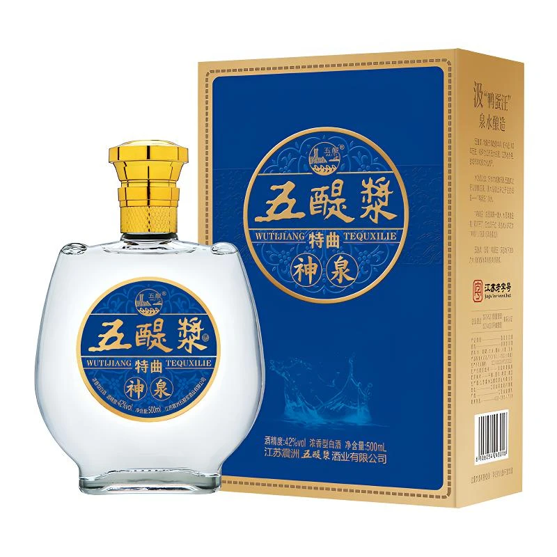 五醍浆神泉 震洲五醍浆出品 纯粮优级 自饮宴会42度500ml
