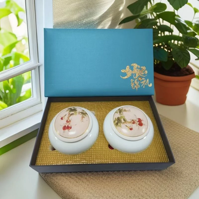 【好运锦鲤】2025新茶茉莉花茶浓香型茶叶礼盒装200g