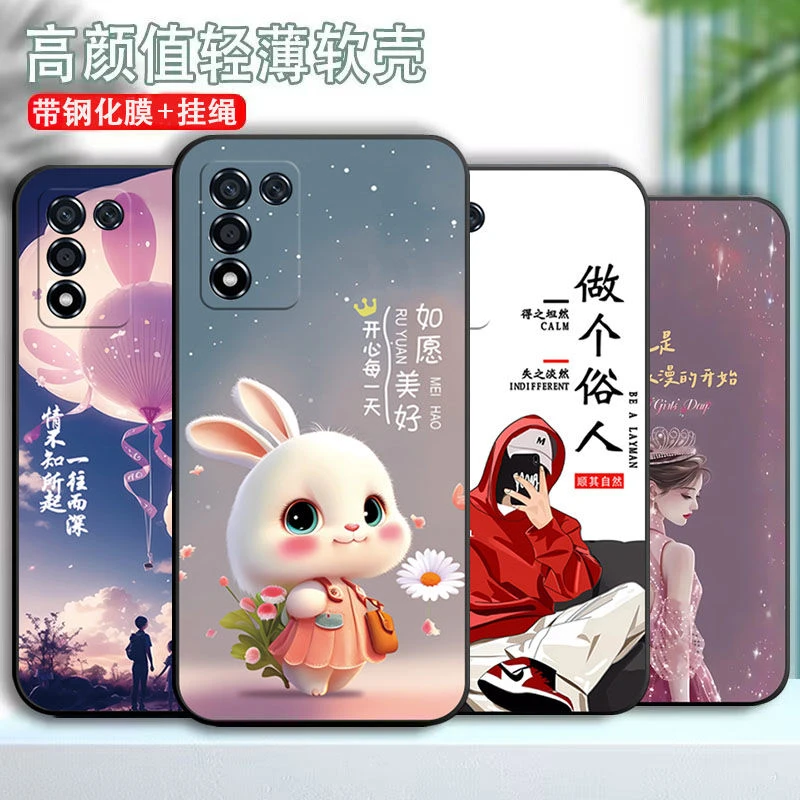 realmeq3s手机壳真我q3s软壳RMX3461耐脏保护套防摔全包新款外壳