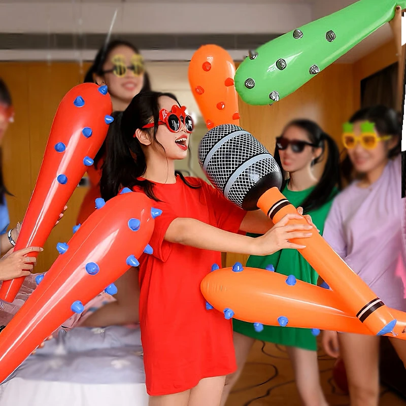 婚礼接亲游戏道具充气锤惩罚新郎伴郎狼牙棒结婚话筒骰子儿童玩具