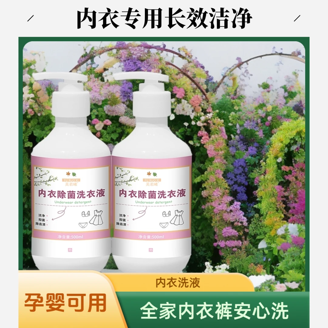 （拍一发二）内衣洗衣液清洁专用内衣裤大容量500ml去异味家用 t