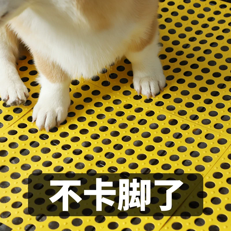 狗笼子底部专用垫板加厚防咬可裁剪塑料网格板猫笼脚垫宠物平台垫