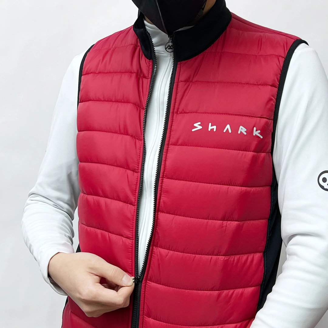 sharkoneone骑行棉马甲冬季男女骑行户外运动