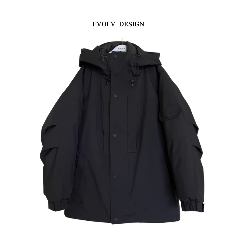 FVOFV【酷帅情侣】高定三防情侣款冲锋衣鹅绒服H032-4