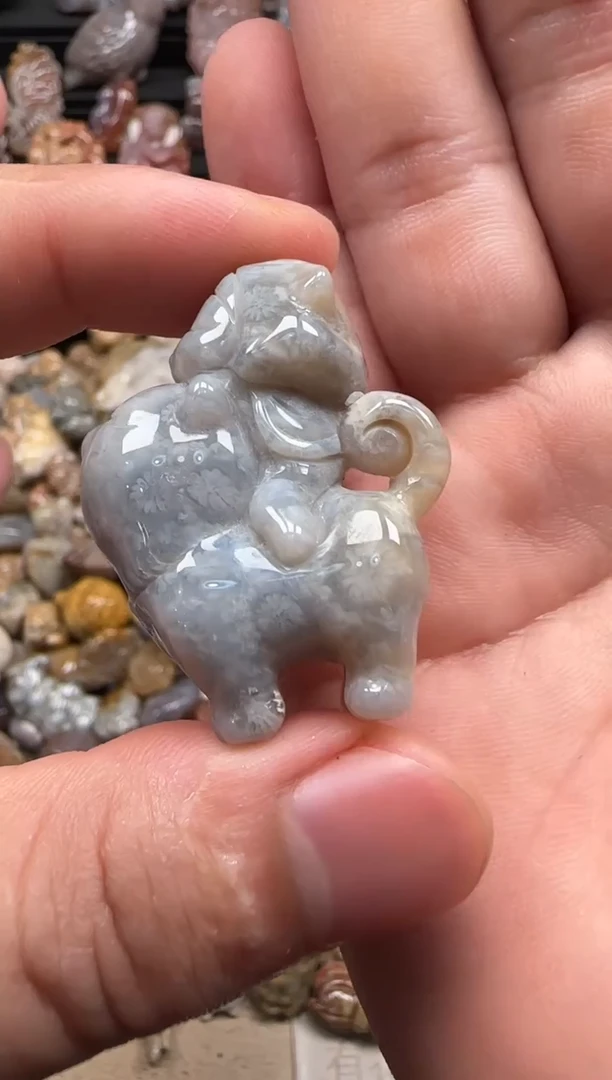 【闪购商品】硅化珊瑚（珊瑚玉）颈饰未镶嵌565