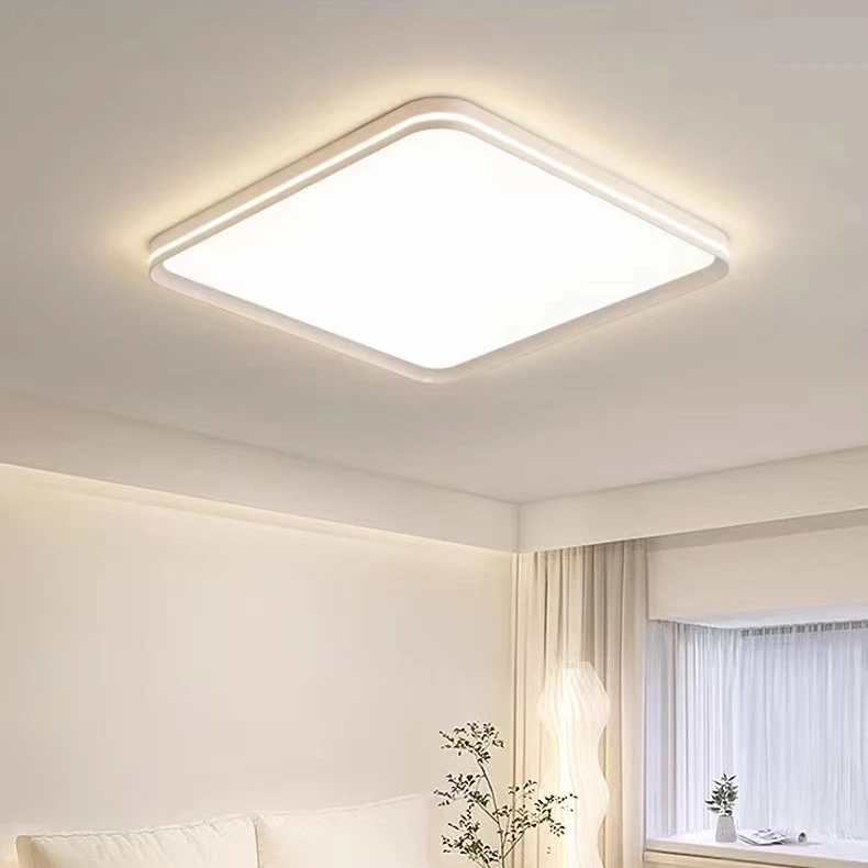 普瑞光源 护眼吸顶灯无缝隙现代简约超薄卧室灯大气超亮卧室led灯